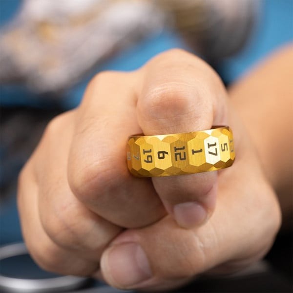 Stellar Ring - The Portable Magnetic D20 Dice Ring